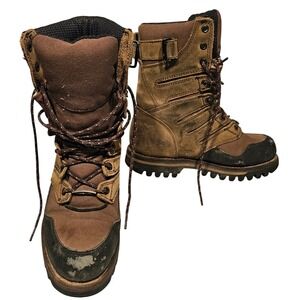 Irish Setter Red Wing 400g Thinsulate Gore-Tex Hunting Boots Mens 7.5 D Brown *